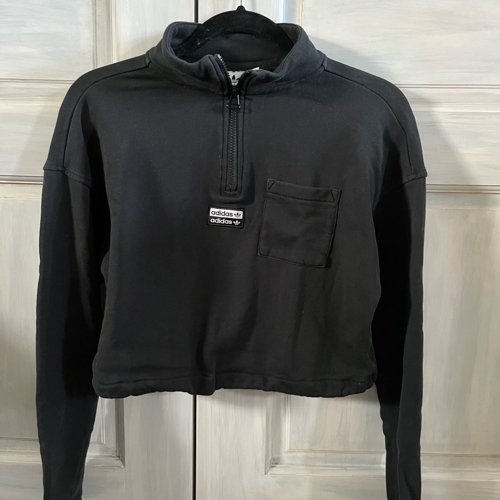 Addidas Cropped 1/4 Zip